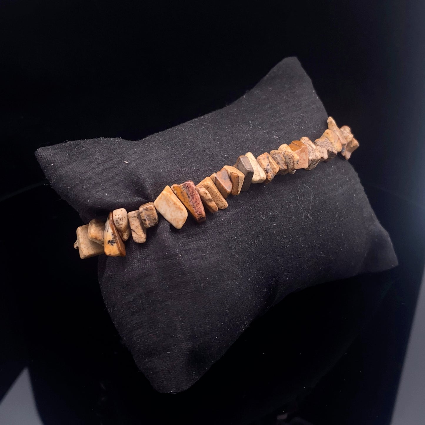 Smilšu jaspis rokassprādze, 18 cm