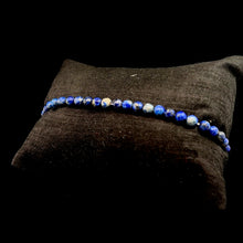 Load image into Gallery viewer, Lazurite bracelet 4 mm, 46 wounded beads