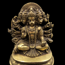Lejupielādēt attēlu galerijas skatītājā, Hanumans. Bronza, Nepāla 10x14x16.5cm 1730 gr