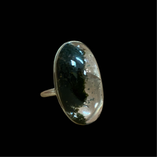 Lejupielādēt attēlu galerijas skatītājā, Kvarca gredzens (ar hlorītu, kupronikelu) 19.5 izmērs