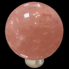 Загрузить изображение в средство просмотра галереи, Шар Кварц розовый, 90 мм экстра качество