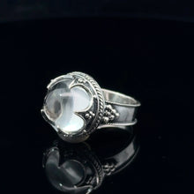 Load image into Gallery viewer, Lemurian Quartz Ring FROJE Silver 925