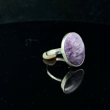 Lejupielādēt attēlu galerijas skatītājā, Haroīta gredzens, 18. izmērs, 4,50 g, akmens 12 x 20 mm; 925. proves sudrabs