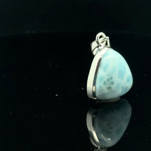 Load image into Gallery viewer, Larimar pendant 6 g, 2.7 cm; silver 925