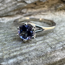 Load image into Gallery viewer, Tanzanite Ring 0.83ct in 585 Gold