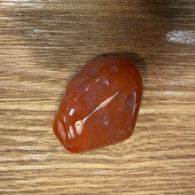 Load image into Gallery viewer, Carnelian Tumbled Stone, 2–3 cm