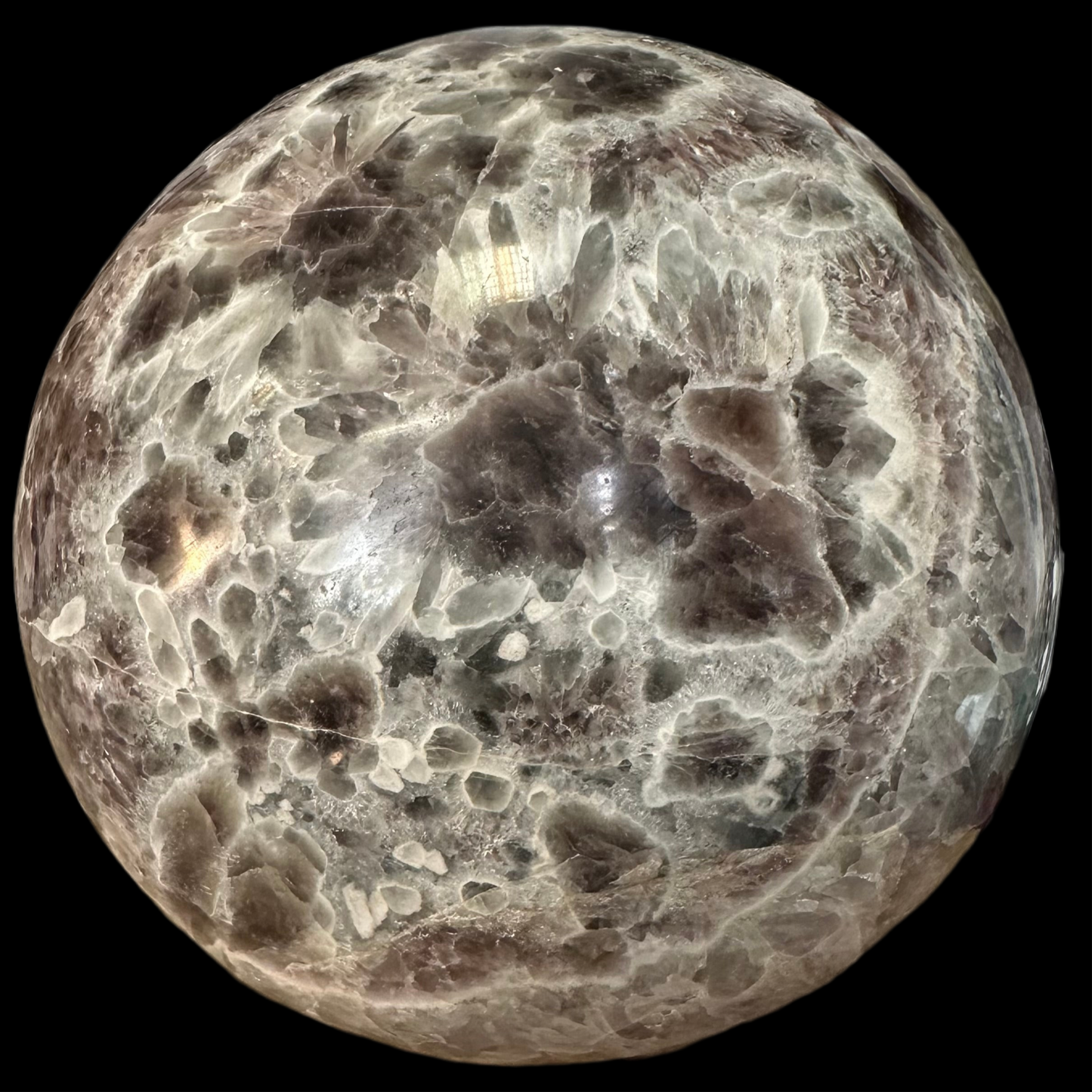 Flower Amethyst Sphere 1300 kg 16 cm