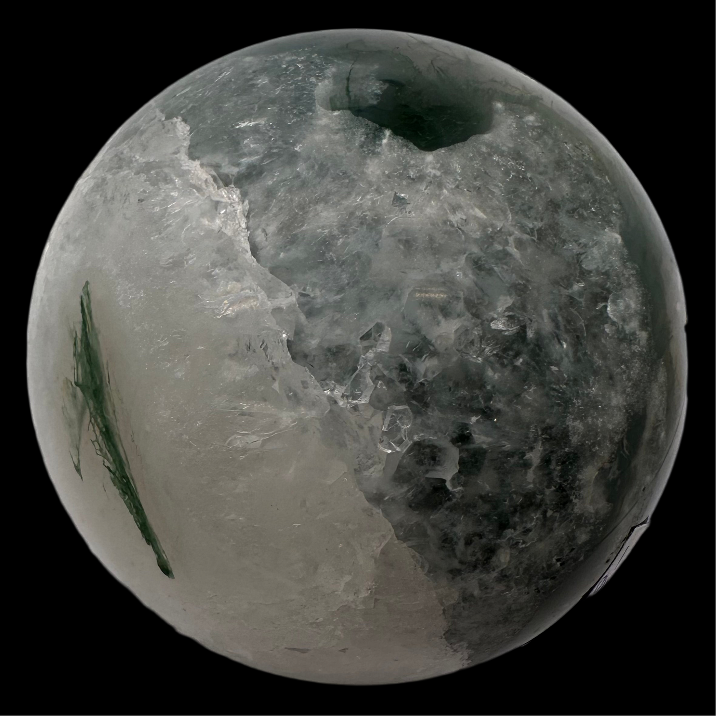 Moss Agate Sphere 70 mm
