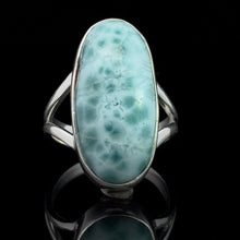 Загрузить изображение в средство просмотра галереи, Кольцо Ларимар 16.5 размер: серебро 925