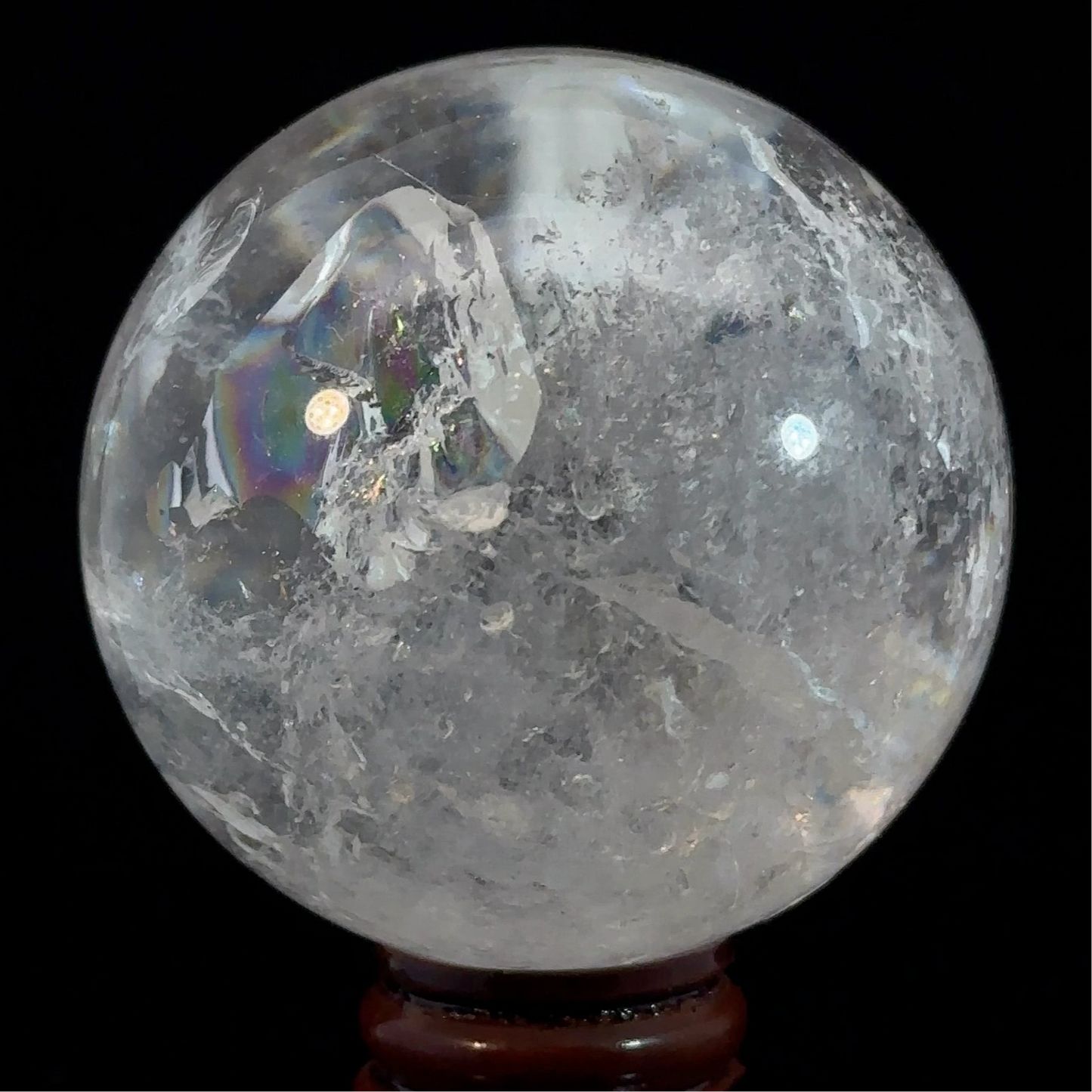 Quartz Sphere 395 g 7 cm