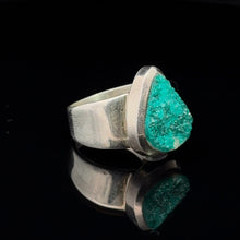 Lejupielādēt attēlu galerijas skatītājā, hromdioptāzes gredzens; 16,5 ;sudrabs 925