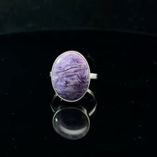 Lejupielādēt attēlu galerijas skatītājā, Haroīta gredzens, 18. izmērs, 4,50 g, akmens 12 x 20 mm; 925. proves sudrabs