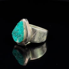 Lejupielādēt attēlu galerijas skatītājā, hromdioptāzes gredzens; 16,5 ;sudrabs 925