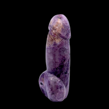 Load image into Gallery viewer, Fertility symbol from Charoite, 10 cm, 180 grams