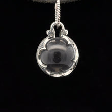 Lejupielādēt attēlu galerijas skatītājā, Limūrijas kvarca kulons 12 mm Froje; 925. proves sudrabs