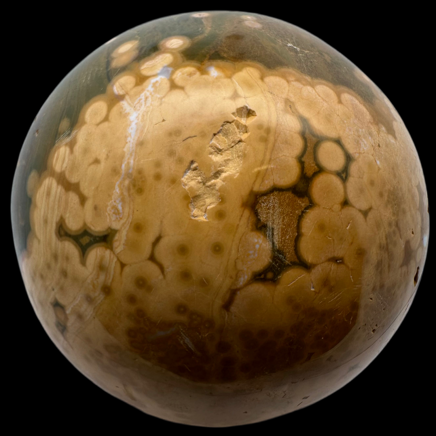 Ocean Jasper Sphere 85 mm