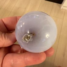 Загрузить изображение в средство просмотра галереи, Шар Агат голубой 55 мм