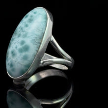 Загрузить изображение в средство просмотра галереи, Кольцо Ларимар 16.5 размер: серебро 925