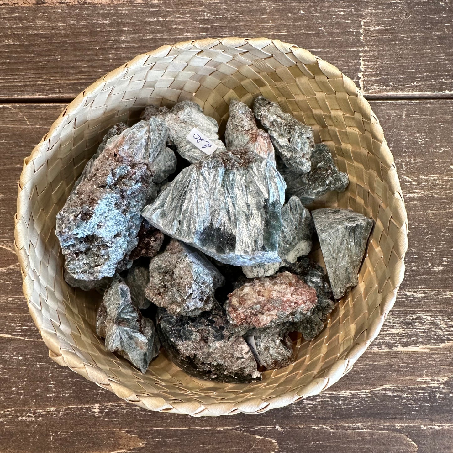 Seraphinite Crystals