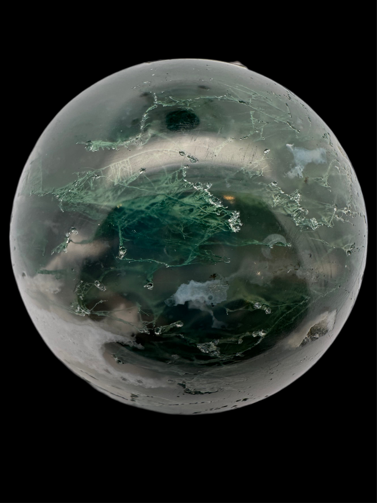 Moss Agate Sphere