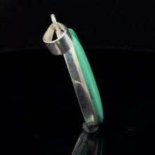 Load image into Gallery viewer, Pendant Malachite 3.5 cm: silver 925