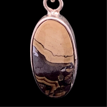 Load image into Gallery viewer, Pendant Agate Sphalerite 2cm: silver 925