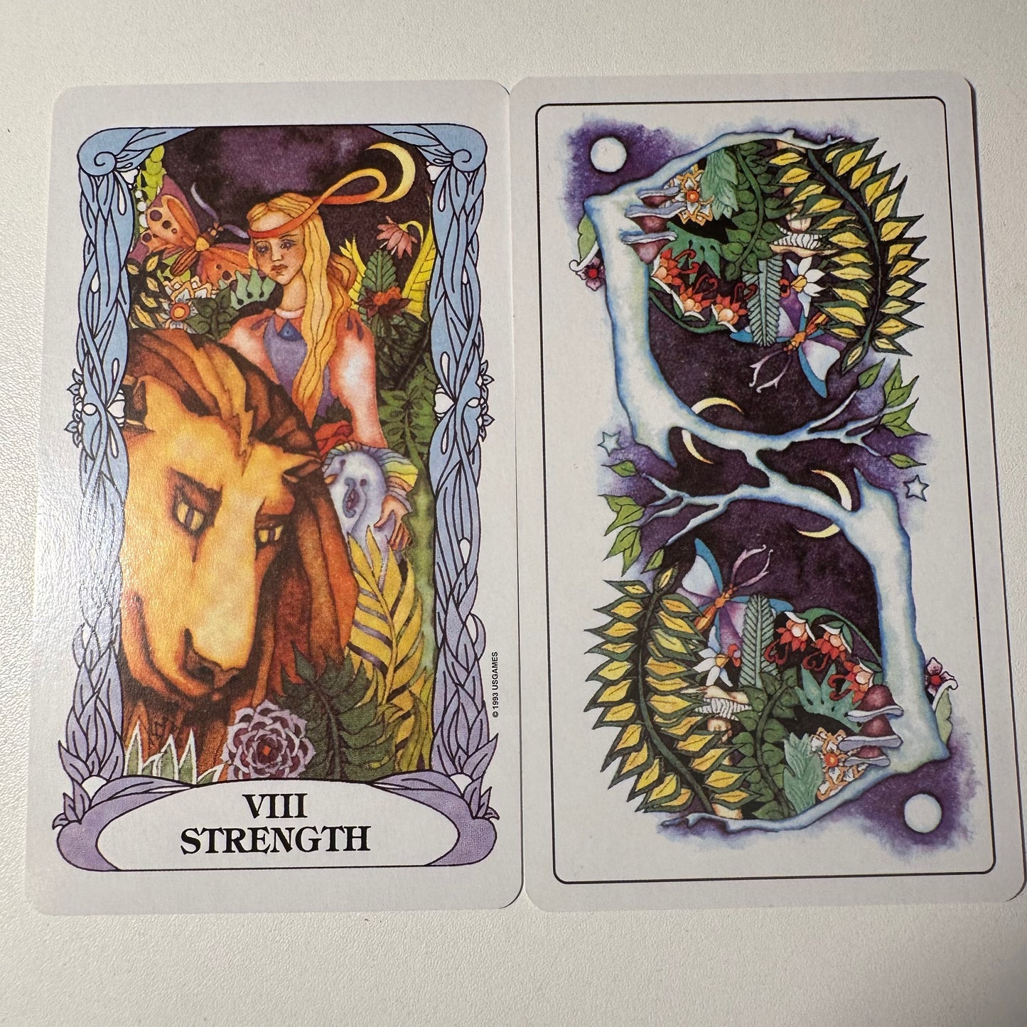 Tarot of a moon garden