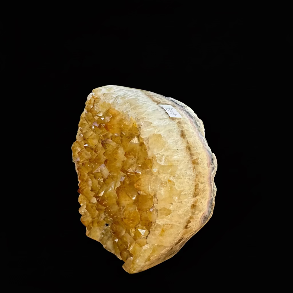 Citrine Druse 21×16×6 cm 4250 g