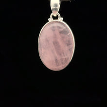 Load image into Gallery viewer, Pendant Quartz pink 3cm: silver 925
