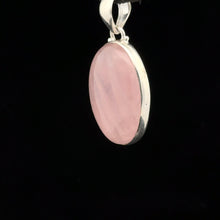 Load image into Gallery viewer, Pendant Quartz pink 3cm: silver 925