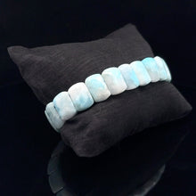 Load image into Gallery viewer, Larimar bracelet 8*12mm 22 beads