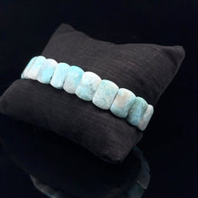 Load image into Gallery viewer, Larimar bracelet 8*12mm 22 beads