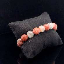 Load image into Gallery viewer, Bracelet sunstone 10mm 19 beads