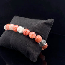 Load image into Gallery viewer, Bracelet sunstone 10mm 19 beads