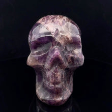 Lejupielādēt attēlu galerijas skatītājā, Amethyst Skull Crystal – 7 cm, 379 g