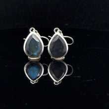 Загрузить изображение в средство просмотра галереи, Labradorite Earrings 27 mm 20×14 mm