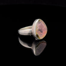 Загрузить изображение в средство просмотра галереи, Кольцо Турмалин арбузный 18 размер: серебро 925