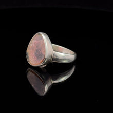 Загрузить изображение в средство просмотра галереи, Кольцо Турмалин арбузный 18 размер: серебро 925