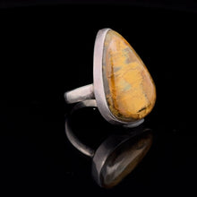 Load image into Gallery viewer, Pietersite Ring Silver 925 Size 17