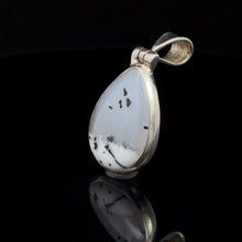 Load image into Gallery viewer, Agate Merlenite pendant 3cm: 925 silver