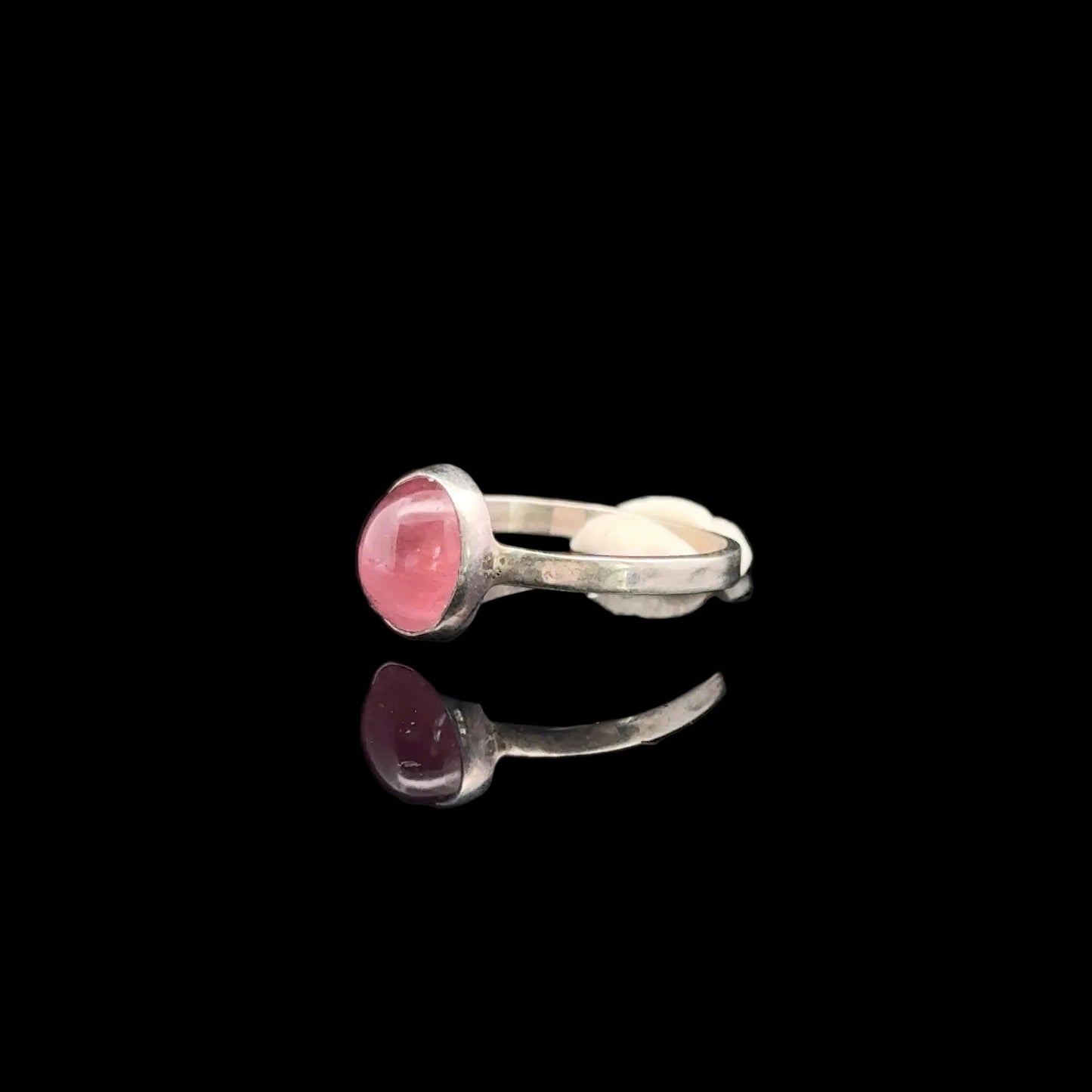 Tourmaline Ring 7×9 mm Size 17 2 g Silver 925