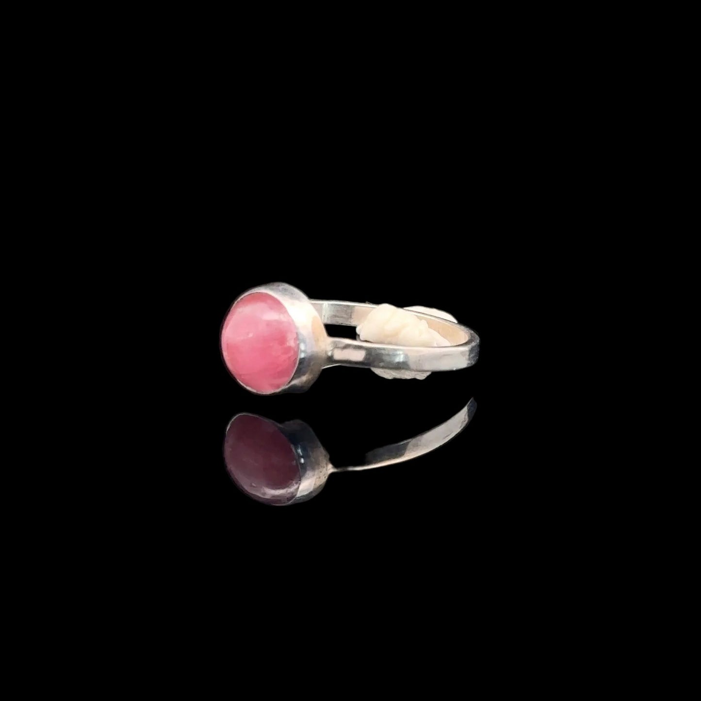 Tourmaline Ring 9×9 mm Size 18 2 g Silver 925