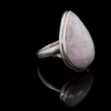 Загрузить изображение в средство просмотра галереи, Кольцо Кунцит 19.5 размер: серебро 925