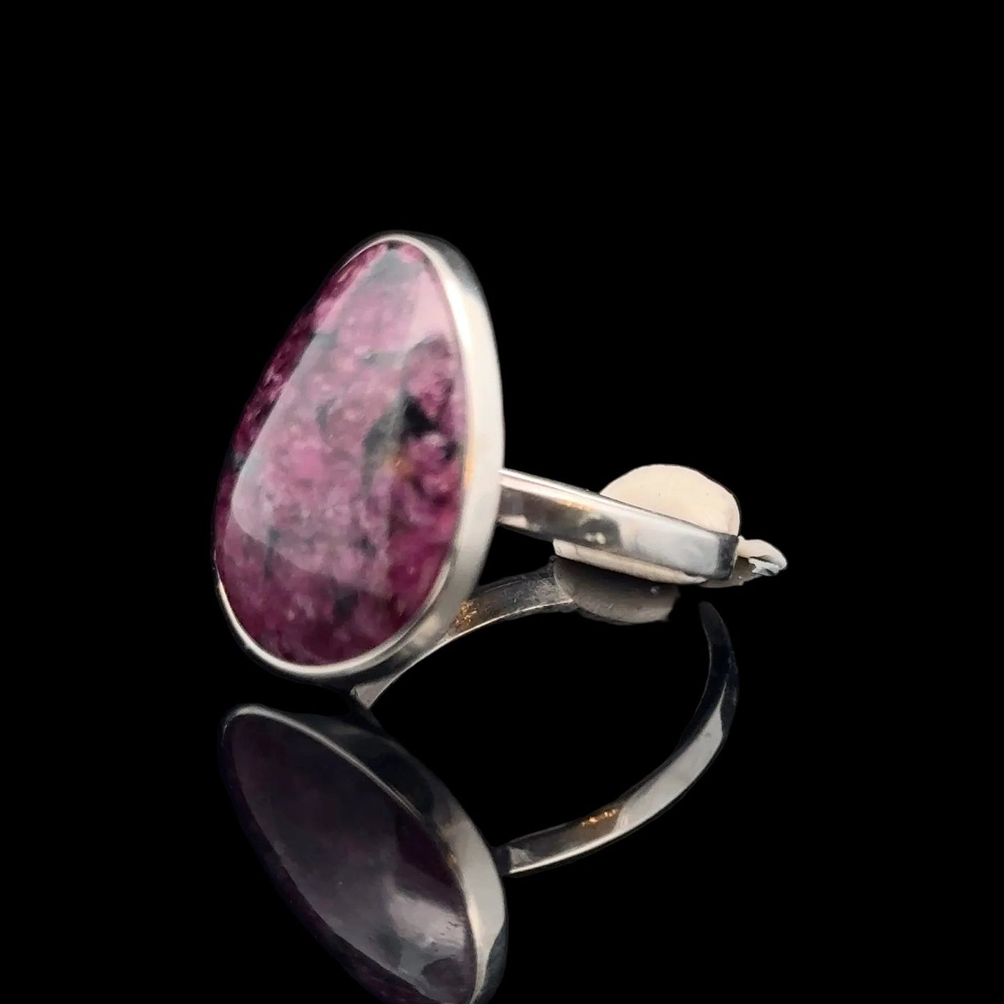 Eudialyte Ring Silver 925 Natural Gemstone 26.5 g