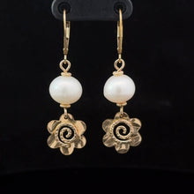 Lejupielādēt attēlu galerijas skatītājā, Pērļu 14k zelta pārklājums