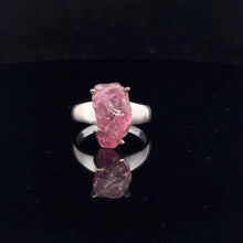 Load image into Gallery viewer, Tourmaline Ring Silver 925 Size 19