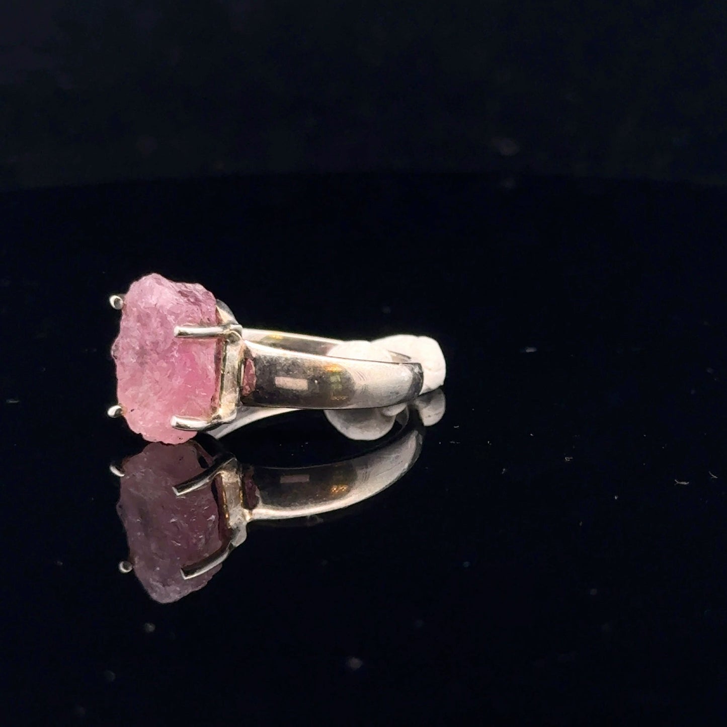 Tourmaline Ring Silver 925 Size 17 side