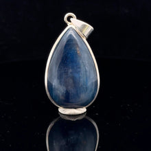Load image into Gallery viewer, Kyanite Pendant Silver 925 45 mm