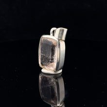 Load image into Gallery viewer, Morganite Pendant Silver 925 32 mm