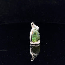 Load image into Gallery viewer, Tourmaline Pendant Silver 925 24 mm